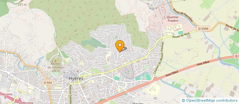 localisation de l'entreprise 853 609 774  à HYERES
