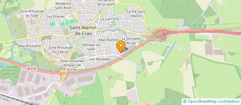 localisation de l'entreprise 853 619 781 à SAINT-MARTIN-DE-CRAU