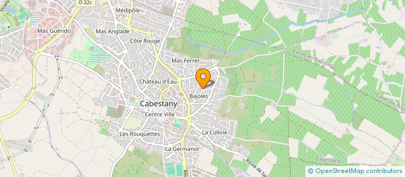 localisation de l'entreprise 853 631 166   CABESTANY