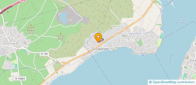 localisation de l'entreprise 853 631 612   SETE