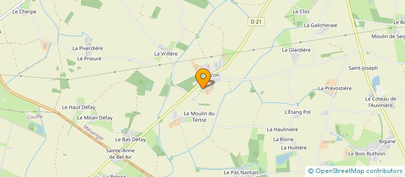 localisation de l'entreprise 853 639 680   MESANGER