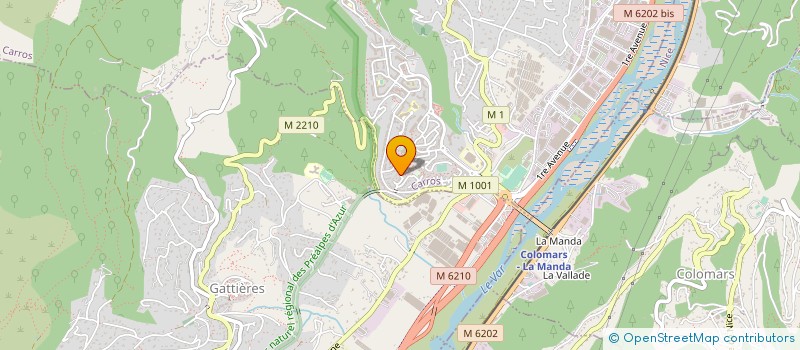 localisation de l'entreprise 853 647 139 à SAINT-CEZAIRE-SUR-SIAGNE
