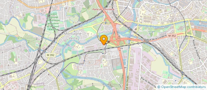 localisation de l'entreprise 853 649 838 à STRASBOURG