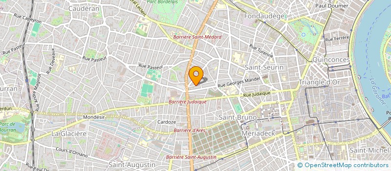 localisation de l'entreprise 853 654 416   BORDEAUX