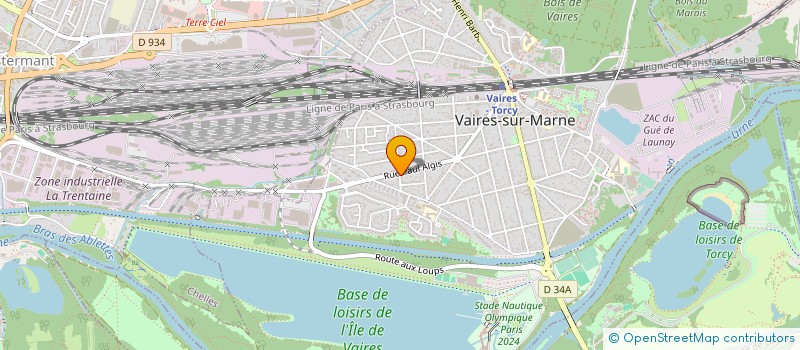 localisation de l'entreprise 853 659 175   VAIRES-SUR-MARNE