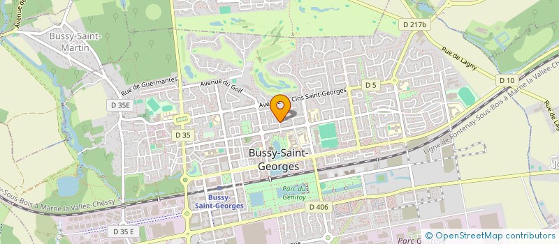 localisation de l'entreprise 853 661 007   BUSSY-SAINT-GEORGES