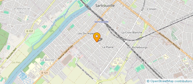 localisation de l'entreprise 853 662 369   SARTROUVILLE