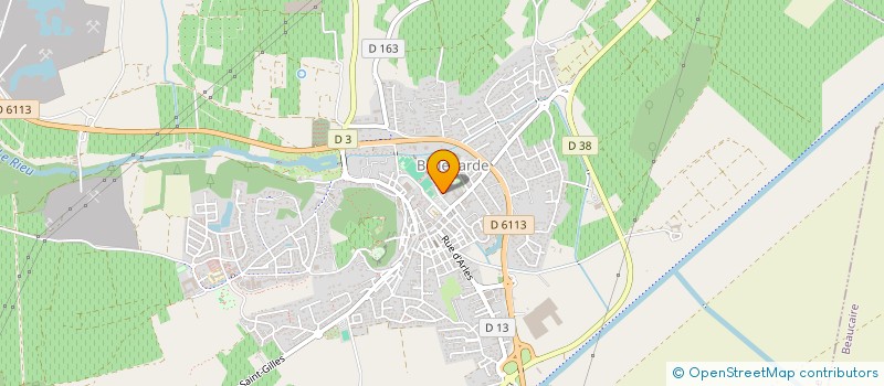 localisation de l'entreprise 853 673 515   BELLEGARDE