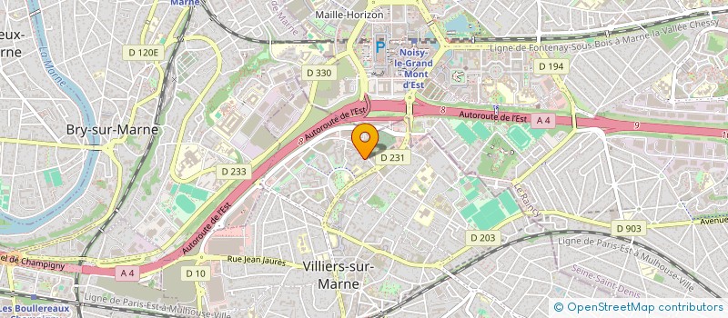 localisation de l'entreprise 853 679 280   VILLIERS-SUR-MARNE