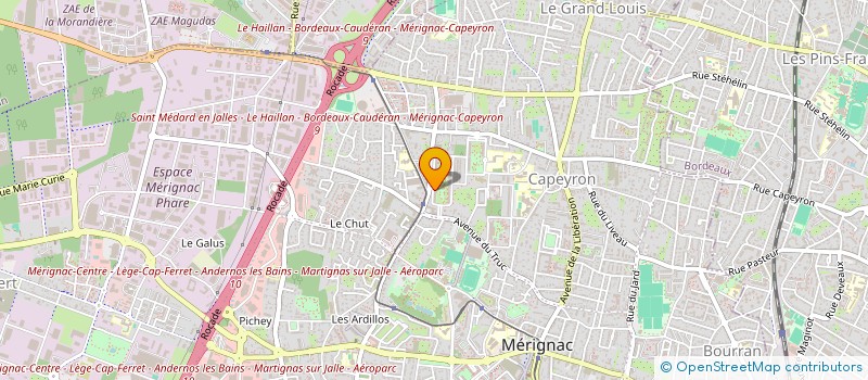 localisation de l'entreprise 853 692 879  à PAU
