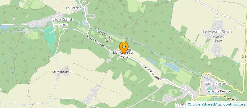 localisation de l'entreprise 853 694 016   DAMPIERRE-EN-YVELINES