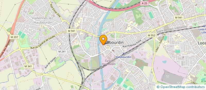 localisation de l'entreprise 853 694 370   LA CHAPELLE-D'ARMENTIERES