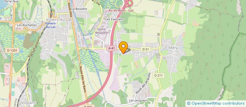 localisation de l'entreprise 853 697 464  à TRESSERVE