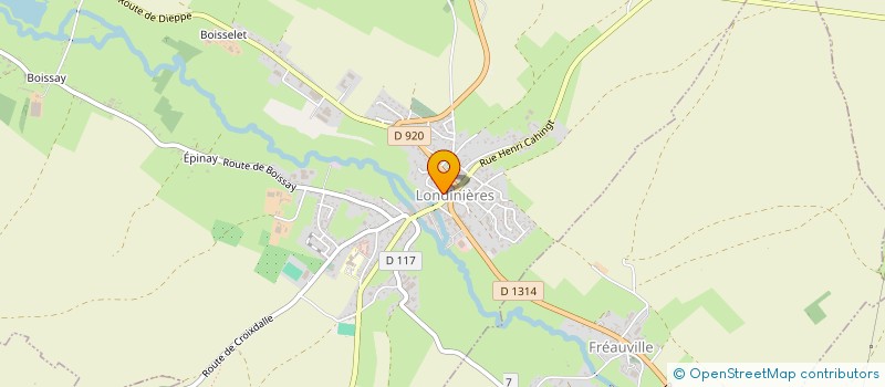 localisation de l'entreprise 853 702 249  à LONDINIERES