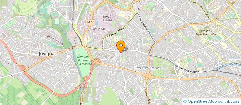 localisation de l'entreprise 853 712 594   MONTPELLIER