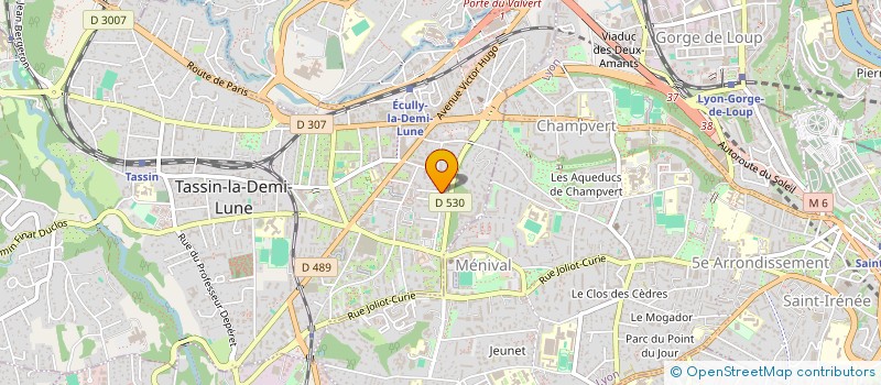 localisation de l'entreprise 853 729 549 à LYON