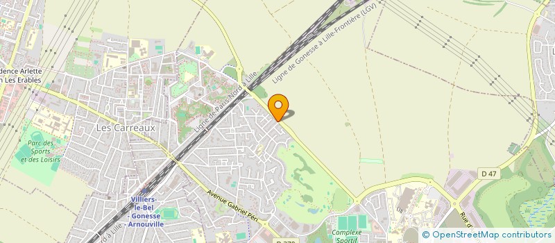 localisation de l'entreprise 853 734 127  à GONESSE