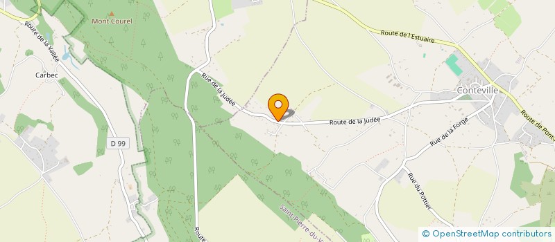 localisation de l'entreprise 853 745 735   CONTEVILLE