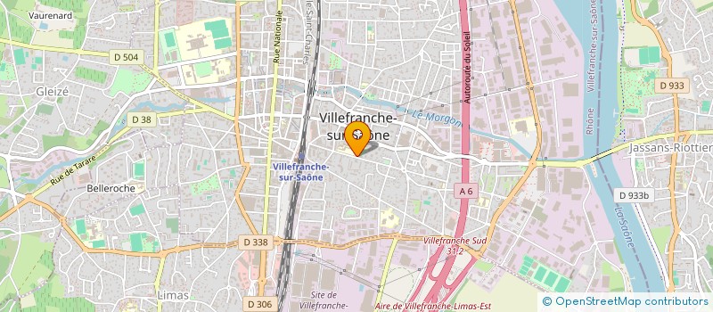 localisation de l'entreprise 853 751 154 à VILLEFRANCHE-SUR-SAONE