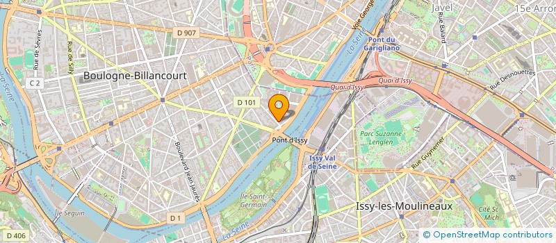 localisation de l'entreprise 853 812 873 à BOULOGNE-BILLANCOURT