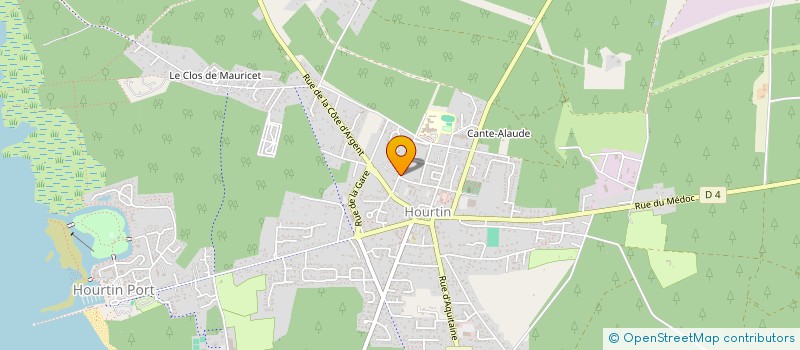 localisation de l'entreprise 853 824 365 à HOURTIN