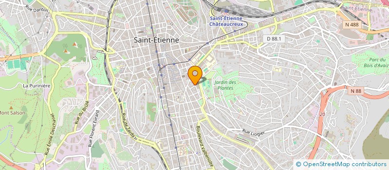 localisation de l'entreprise 853 832 350   SAINT-ETIENNE