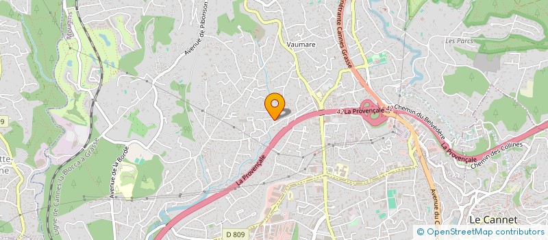 localisation de l'entreprise 853 848 422   MOUGINS