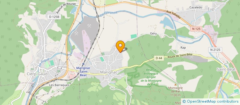 localisation de l'entreprise 853 852 671   MARIGNAC