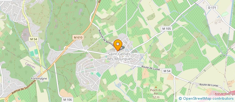 localisation de l'entreprise 853 887 727   SAINT-DREZERY