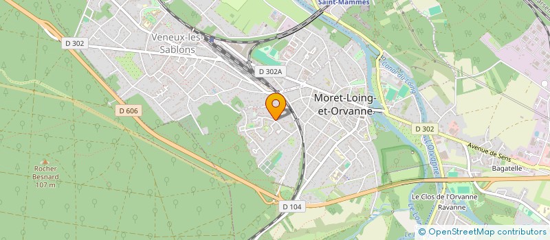 localisation de l'entreprise 853 913 184   MORET-LOING-ET-ORVANNE