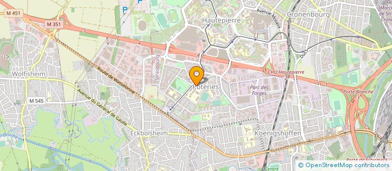 localisation de l'entreprise 853 915 452 à STRASBOURG