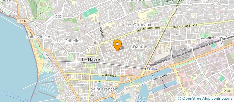 localisation de l'entreprise 853 920 262   LE HAVRE