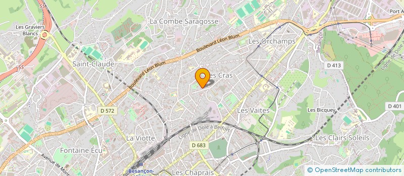 localisation de l'entreprise 853 938 603 à BESANCON