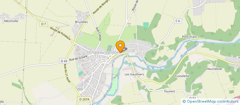 localisation de l'entreprise 853 940 138   SAINTE-COLOMBE-SUR-SEINE