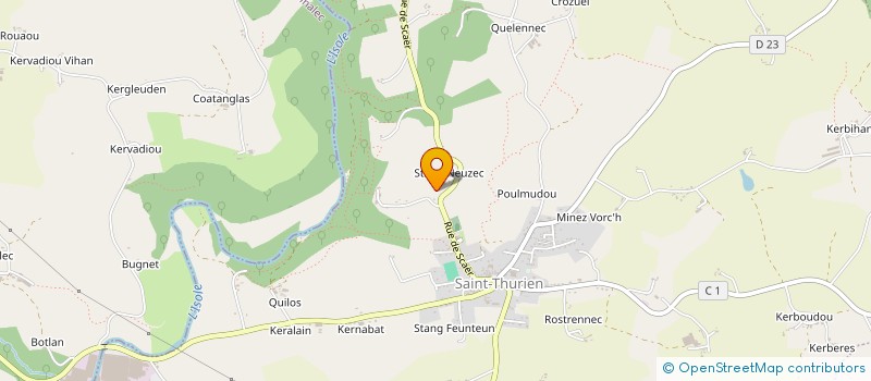 localisation de l'entreprise 853 940 518   SAINT-THURIEN