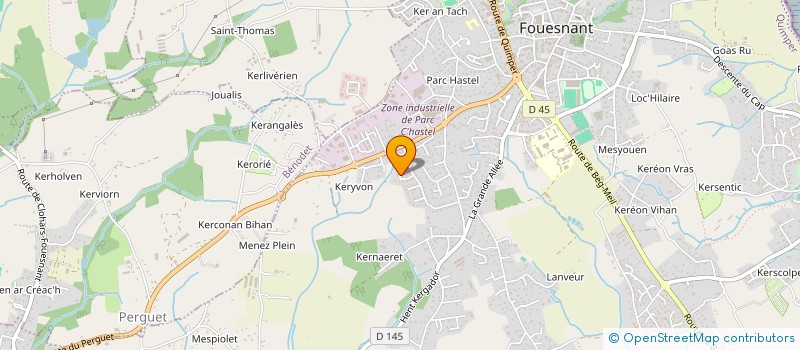 localisation de l'entreprise 853 942 712   FOUESNANT