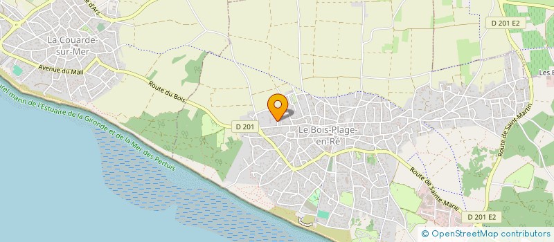 localisation de l'entreprise 853 951 580   LE BOIS-PLAGE-EN-RE