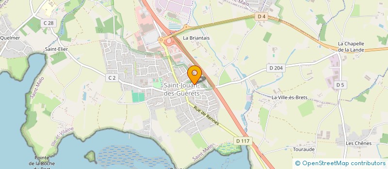 localisation de l'entreprise 853 996 031   SAINT-JOUAN-DES-GUERETS