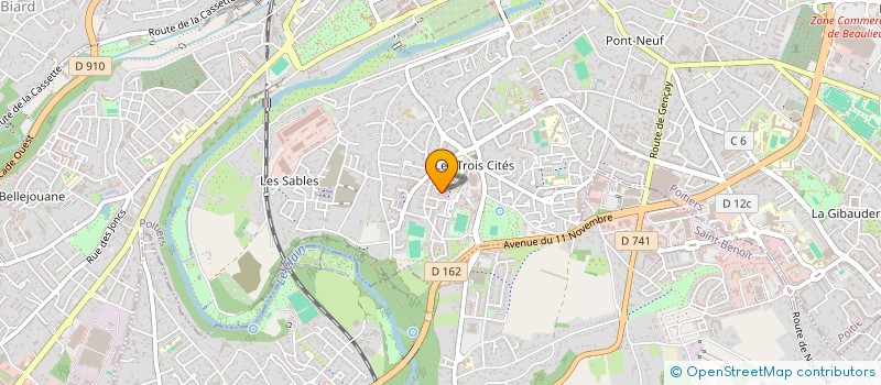 localisation de l'entreprise 854 008 570 à POITIERS
