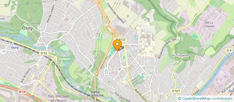 localisation de l'entreprise 854 011 855   PONTOISE