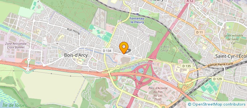 localisation de l'entreprise 854 013 760  à BOIS-D'ARCY