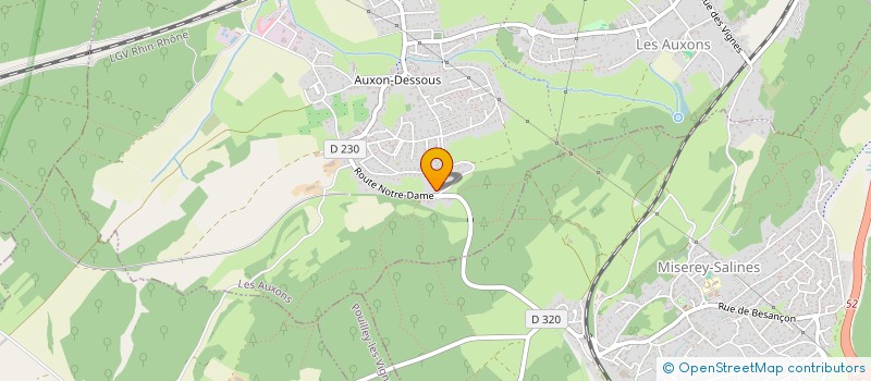 localisation de l'entreprise 854 017 191   LES AUXONS