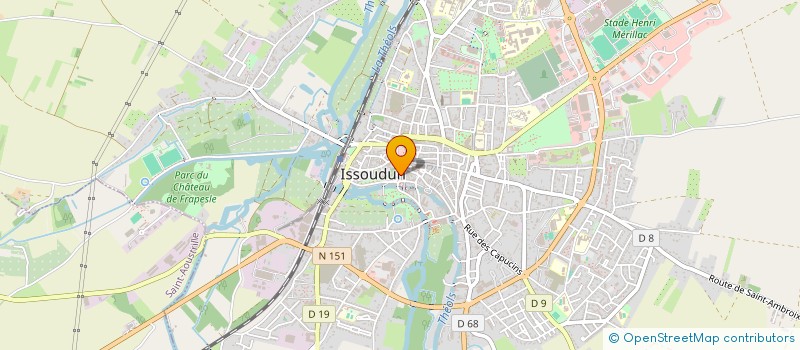 localisation de l'entreprise 854 017 225 à ISSOUDUN