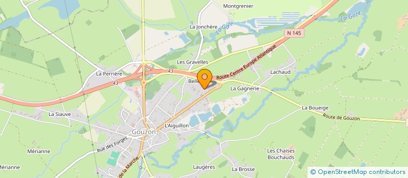 localisation de l'entreprise 854 027 000 à GOUZON