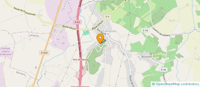 localisation de l'entreprise 854 073 079   CAMPSAS