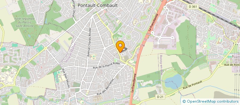 localisation de l'entreprise 854 098 654 à PONTAULT-COMBAULT
