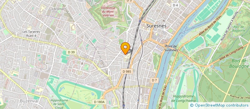 localisation de l'entreprise 86 JAURES à SURESNES