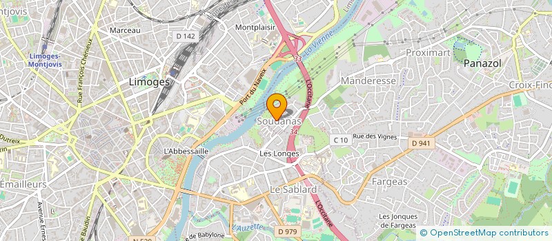 localisation de l'entreprise 87 BPM à PANAZOL