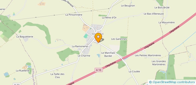 localisation de l'entreprise 877 475 160   MORAND