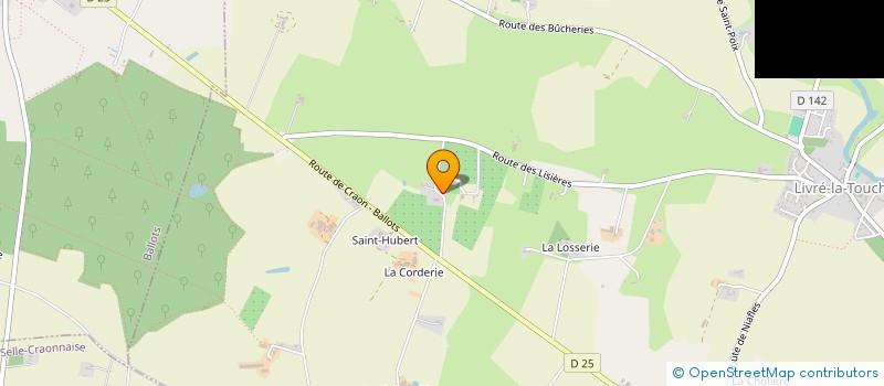 localisation de l'entreprise 877 478 081   LIVRE-LA-TOUCHE